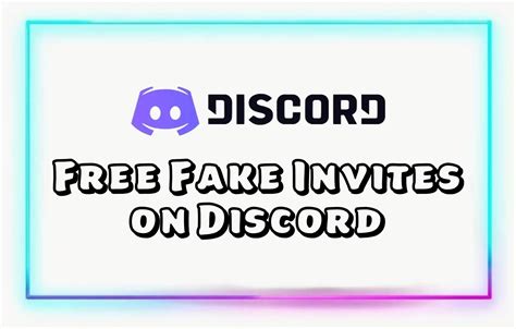 what are fake invites discord